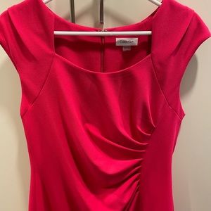 Calvin Klein Pink Fitted Dress Size 12